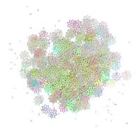 Yıldız Oya / Yazma Pullu Su Yeşili - 5 gr. 