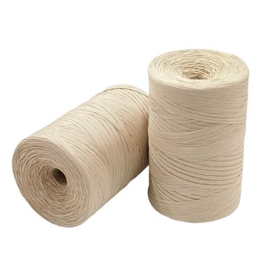 03 No - 1 Adet - Özel Üretim Yumuşak Dokulu (140-160 gr.) Soft Kağıt Rafya - Koyu Bej