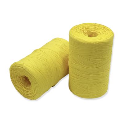 07 No - 1 Adet - Özel Üretim Yumuşak Dokulu (140-160 gr.) Soft Kağıt Rafya - Sarı