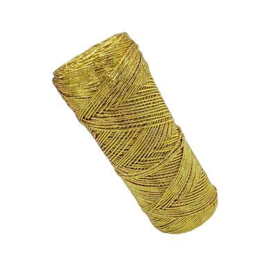 1 mm Gold METALİK Supra (Supla) İpi  - 100 gr. 250 mt.