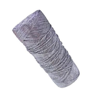 1 mm Gümüş METALİK Supra (Supla) İpi  - 100 gr. 250 mt.