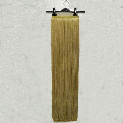 100 cm Gold Uzun Saçak Püskül - 1 Metre