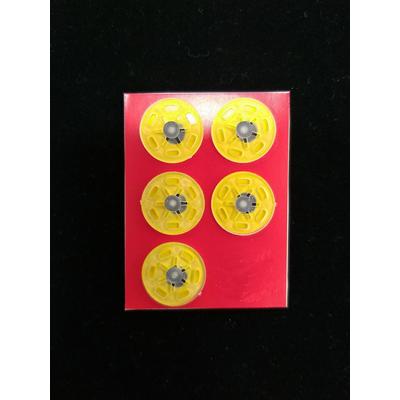 15 mm Şeffaf Çıt Çıt Düğme - 5 Adet 