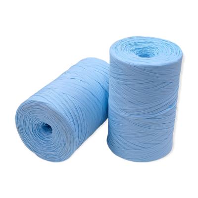 20 No - 1 Adet - Özel Üretim Yumuşak Dokulu (140-160 gr.) Soft Kağıt Rafya - Mavi