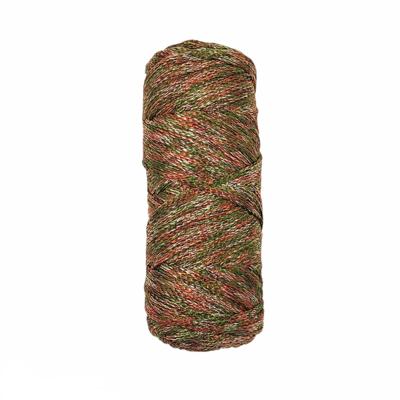 24 No 100 gr. Polyester - Turuncu Yeşil Batik