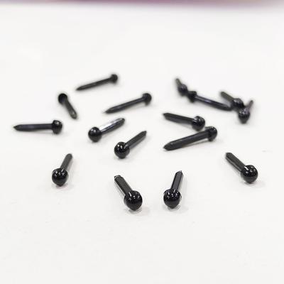 3 mm Minyatür Amigurumi Siyah Göz Çifti - Arkalıksız