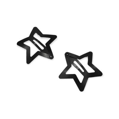30 mm (3 cm) Yıldız Çıt Çıt Toka Aparatı (Adet) - Siyah