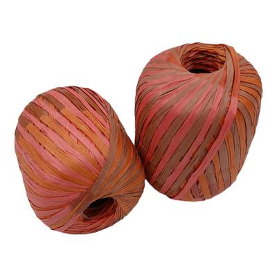 311 No - 1 Adet - 50 gr. Hobimon (Batik) Rafya İp - Raffia Multicolor
