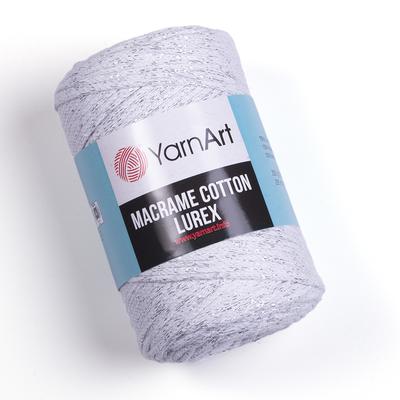720 - 250 gr YarnArt Macrame Cotton Lurex - 205 mt.