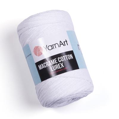 721 - 250 gr YarnArt Macrame Cotton Lurex - 205 mt.