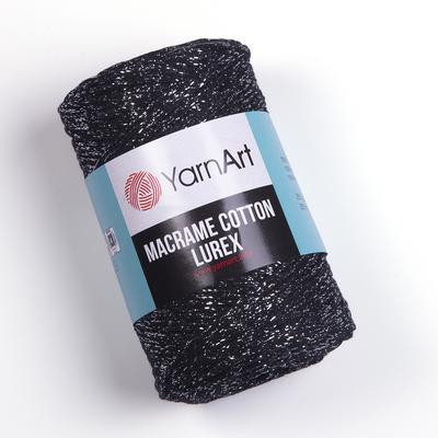 723 - 250 gr YarnArt Macrame Cotton Lurex - 205 mt.
