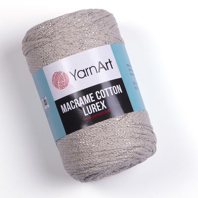 725 - 250 gr YarnArt Macrame Cotton Lurex - 205 mt.