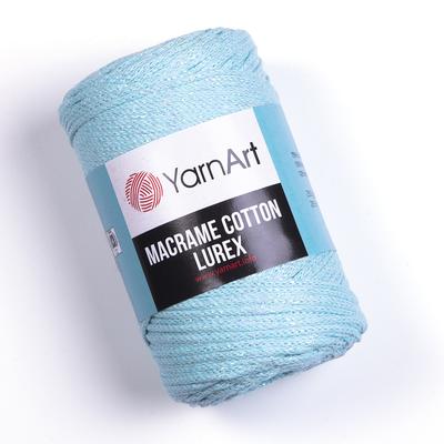 738 - 250 gr YarnArt Macrame Cotton Lurex - 205 mt.