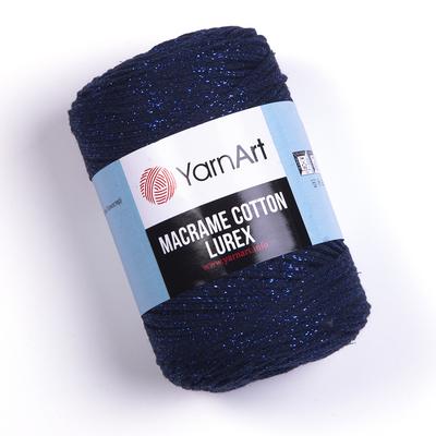 740 - 250 gr YarnArt Macrame Cotton Lurex - 205 mt.