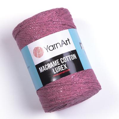 743 - 250 gr YarnArt Macrame Cotton Lurex - 205 mt.