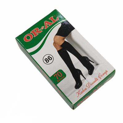 86 No Oral Mus Dizaltı Çorap (Yeşil Kutu) - Vizon