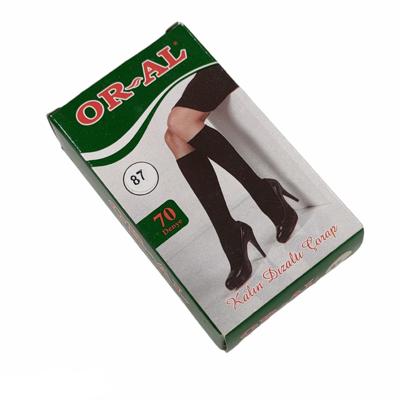 87 No Oral Mus Dizaltı Çorap (Yeşil Kutu) - Duman