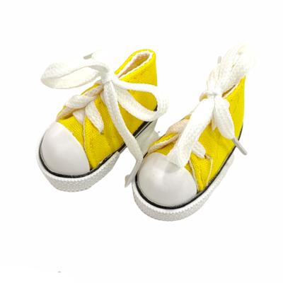 Amigurumi Bağcıklı Ayakkabı 5 cm - Sarı