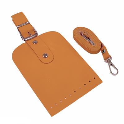 Turuncu Kapaklı Askılı Telefon Çanta Kiti