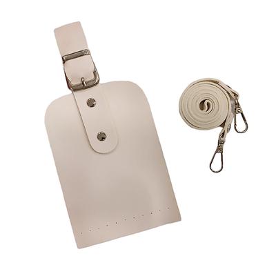 Krem Kapaklı Askılı Telefon Çanta Kiti