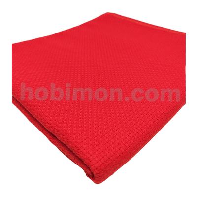 Seccadelik Etamin Kumaşı -  Kırmızı - 75 cm x 125 cm